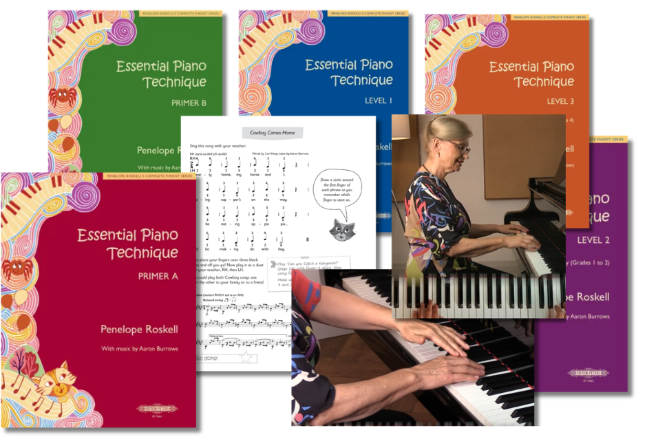 Essential Piano Technique complete five-book collection